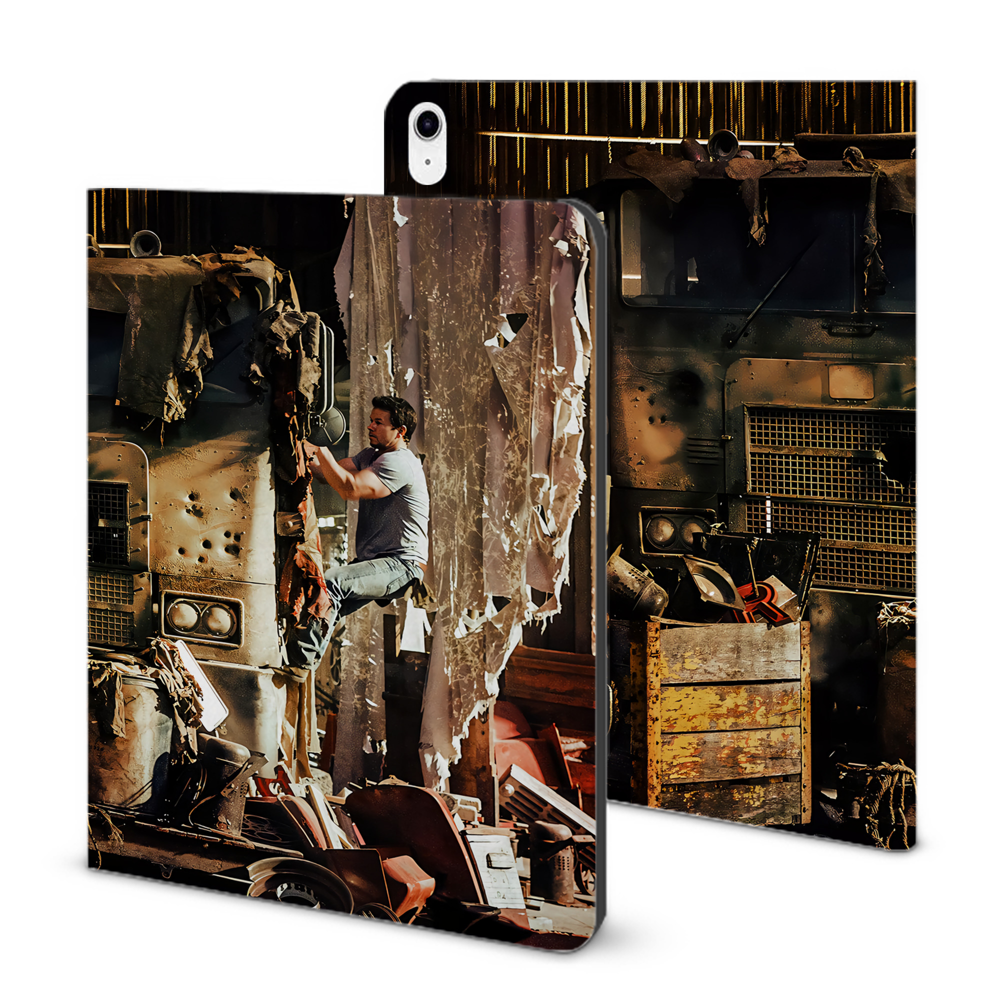 （画像用） Transformers トランスフォーマー IPad ケース ブック型 PUレザー TPU 耐衝撃 軽量 薄型 ペン収納なし 全面保護 IPad 各モデル対応